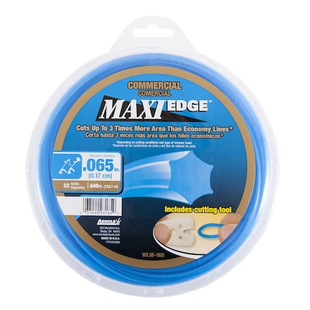 Arnold Arnold Maxi Edge Commercial Grade .065 in. D X 440 ft. L Trimmer Line WLM-165